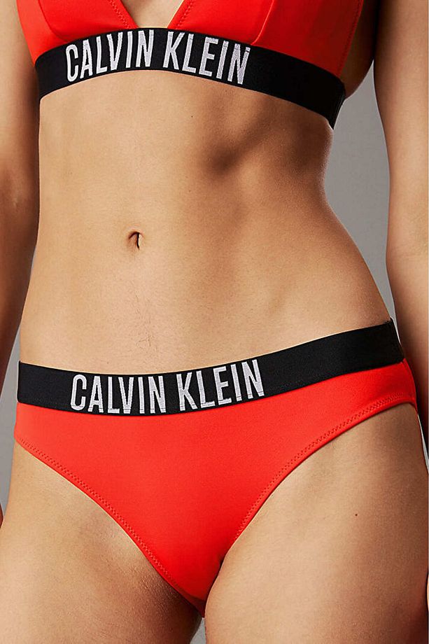 Kadın Ck Bikini Tek Alt - Kırmızı - 4