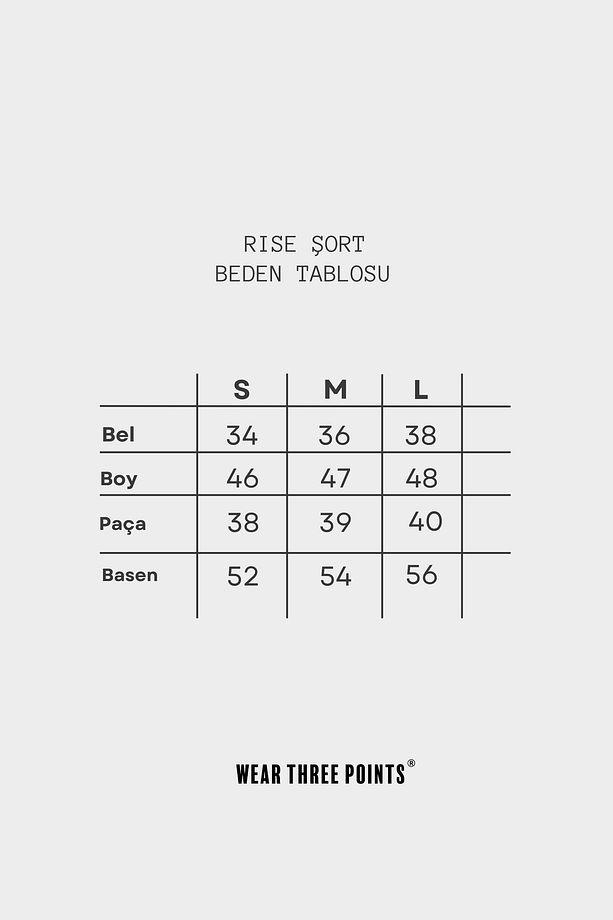 Rise Gabardin Şort - 5