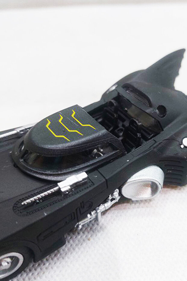 Batmobile Araba | Çek Bırak Demir Araba Batmobile - 5