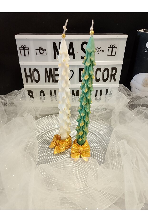 Soyawax Çam agaci samdan mum ikili set - 3