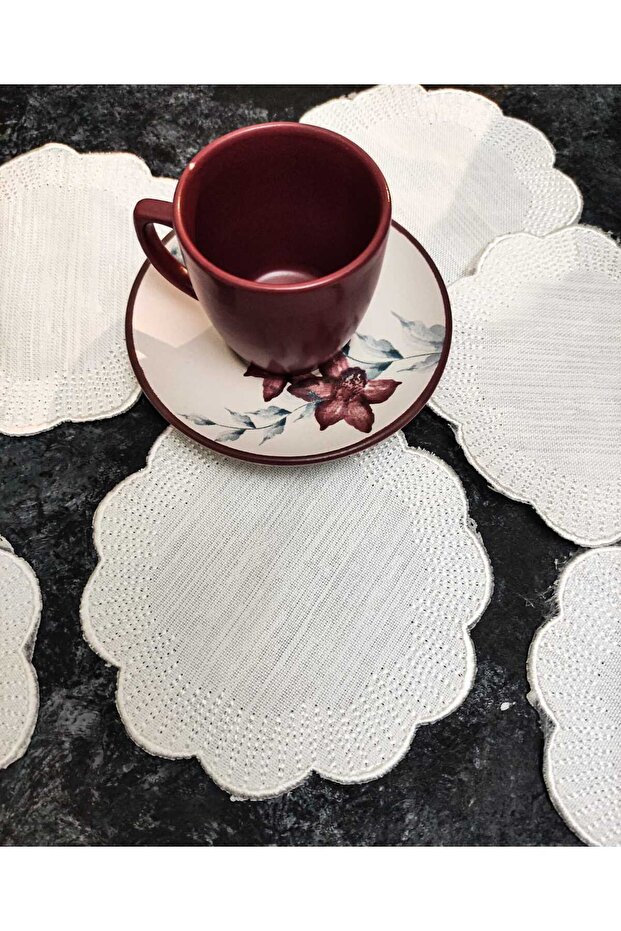 Presentation Napkin, Cocktail Napkin, Coffee Service Napkin, Coaster 6-Piece Presentation Napkin