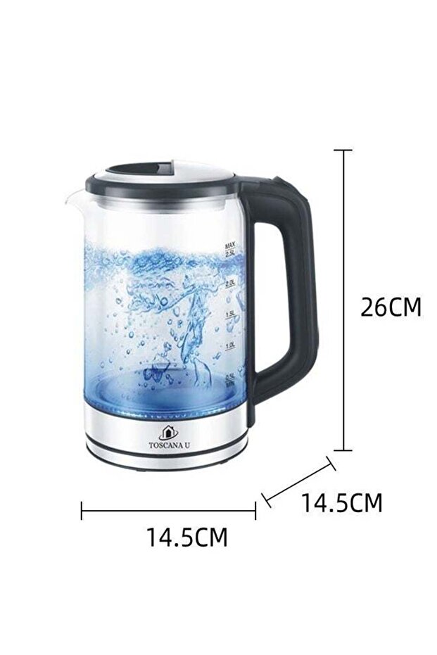 3 in 1 Set Electric Kettle 2.5L and Multifunctional Blender with 2L Grinder - 6