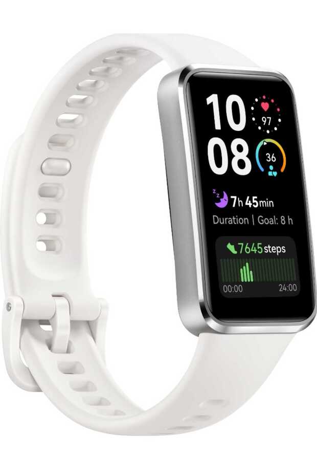سوار BAND 10 PRO NORA-B29F من الفلوروإيلاستومر، باللون الأبيض