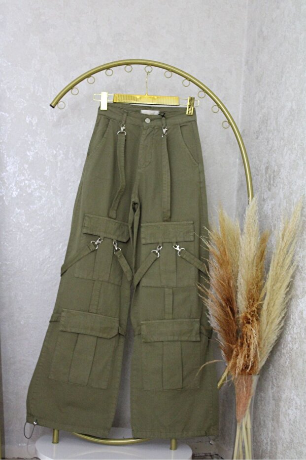 Haki Kargo Pantolon - 1