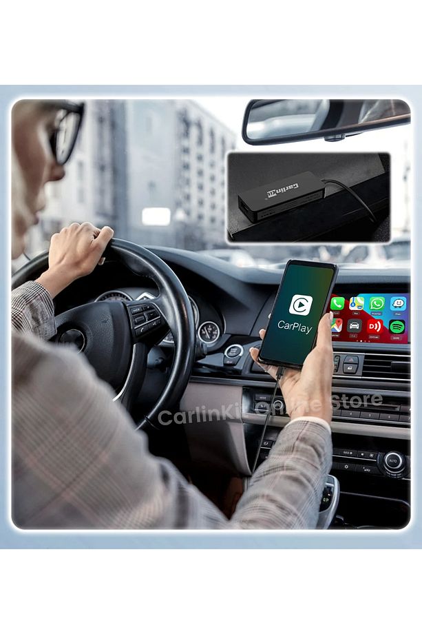 Carlinkit Multimedya Carplay Dönüştürücü CarPlay & Android Auto Apple-Android Head Unit - 1