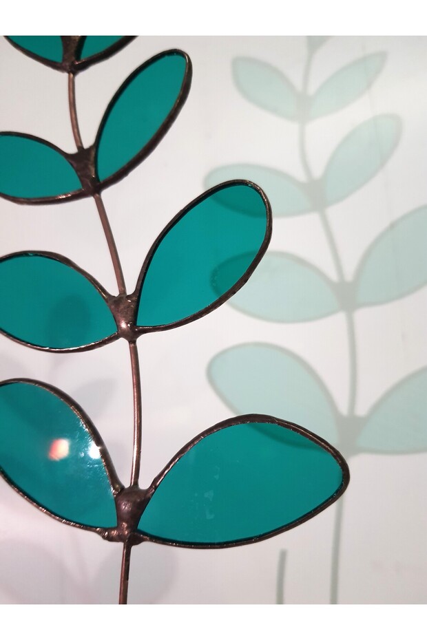 vitray cam yaprak dalı - 2