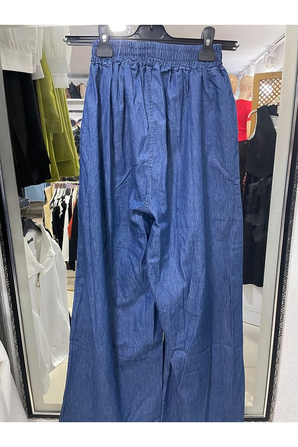 Kadın pop paça in e kot pantalon - 2