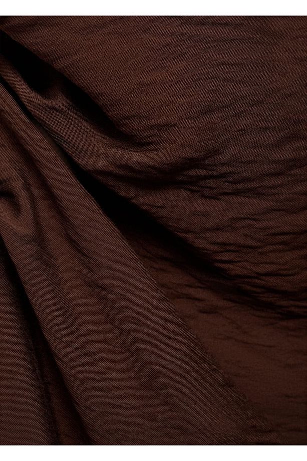 Drape Dokulu Elbise - 5