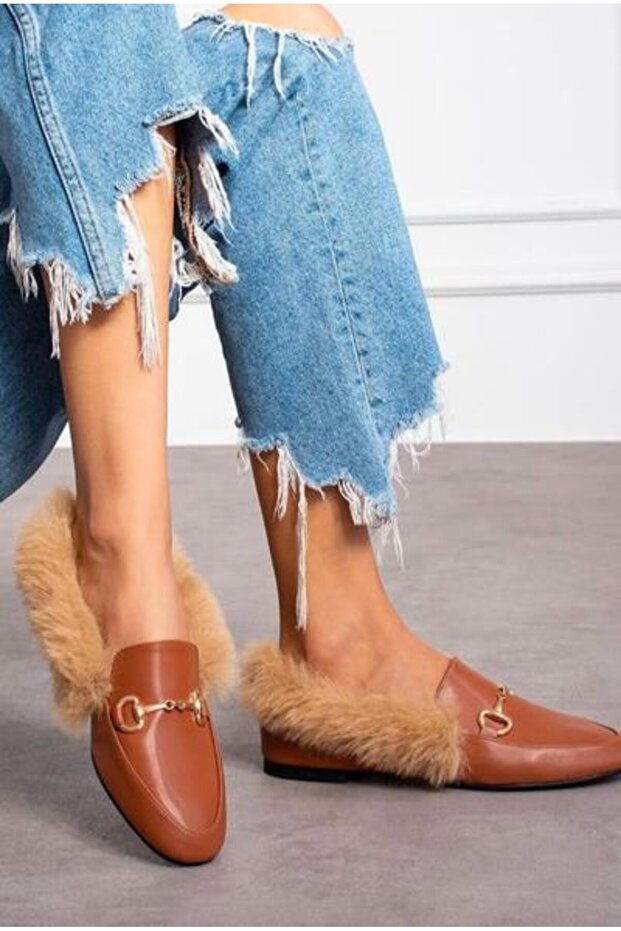 Tüylü Terlik-Taba - 2