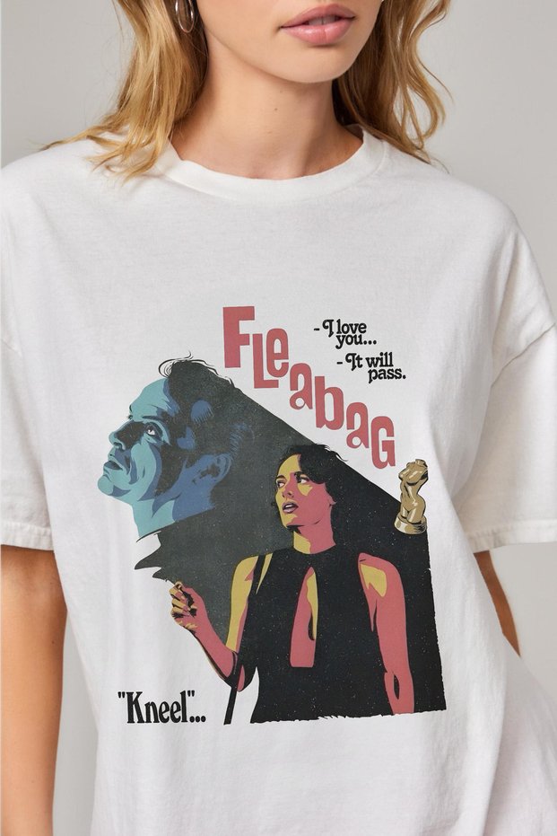 Unisex Oversize Fleabag Printed Premium T-Shirt