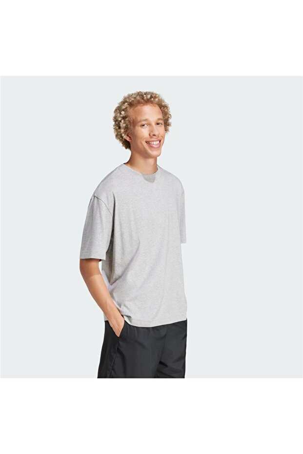 Koszulka Essentials Loose Fit z 3 paskami i logo - 4