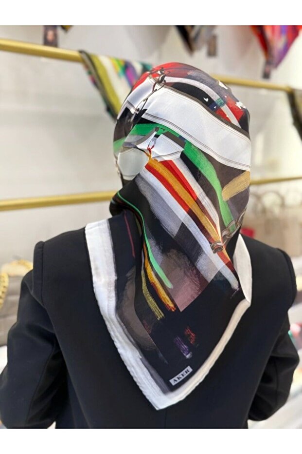 SURA İPEK EŞARP - 4