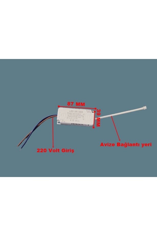 Led Avize Trafosu Dc 120-200v 40-60w X 2 Iki Modlu - 1