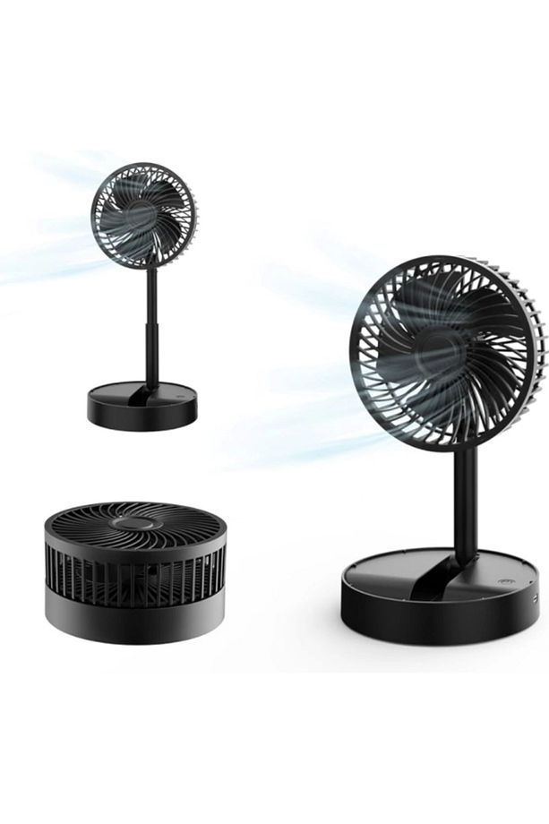 Masa Üstü Taşınabilir Şarjlı Vantilatör Fan Mikro Usb - 2