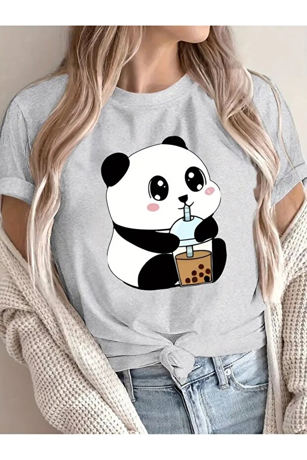 Loose Plus Size T-Shirt for Women, Spring and Summer Round Neck Casual Short Sleeve