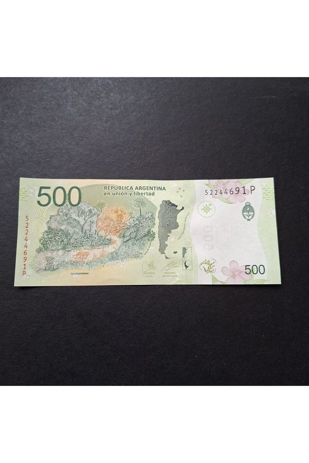 3996367df8faf5a659 500Pesos Arjantin ÇİL eski yabancı kağıt para - 4