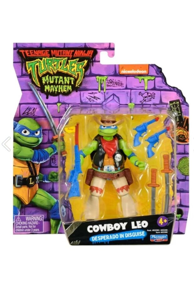 Turtles Süper Ninja COWBOY LEO - 1