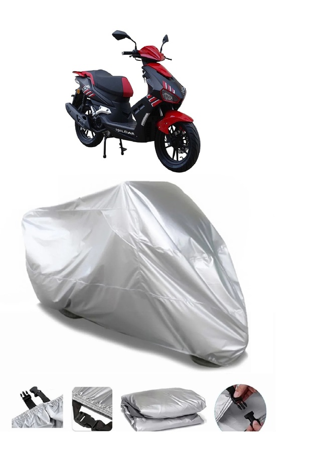 Apachi Xrs Ultra Thick Waterproof Motorcycle Tarpaulin Rear Bag Non-Fit