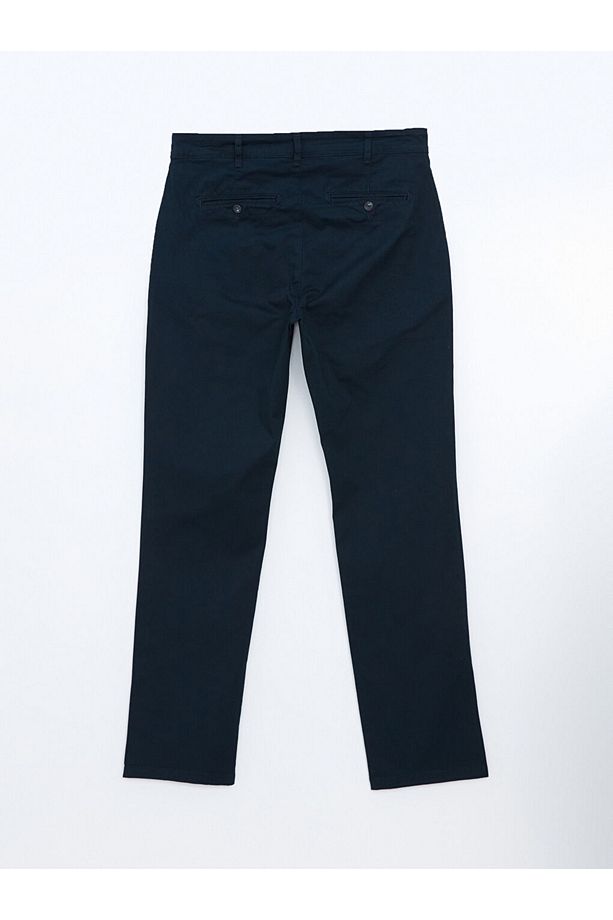 Regular Kalıp Pamuklu Esnek Gabardin Kumaş Erkek Pantolon - 6