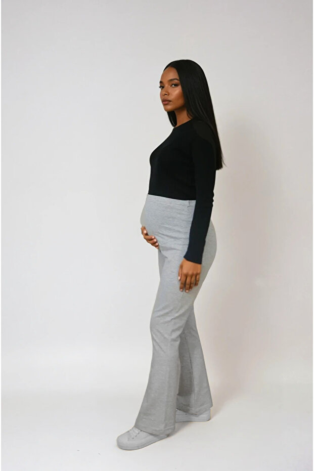 Spanish Two Thread Maternity Combed Cotton Pants - 5