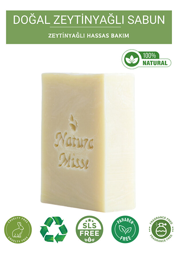 Natural Olive Oil Soap 125 gr Handmade Natural Soap