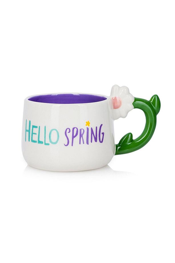 LCW HOME  Çiçek Baskılı Seramik Kupa 413 Ml - 5