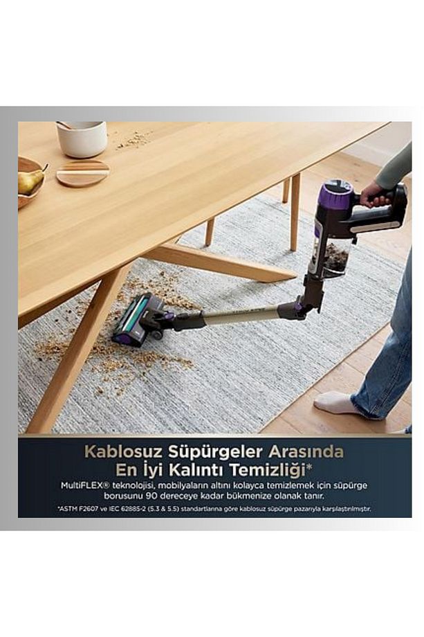 Powerdetect Clean&empty Pet Başlıklı Şarjlı Dikey Süpürge - 7