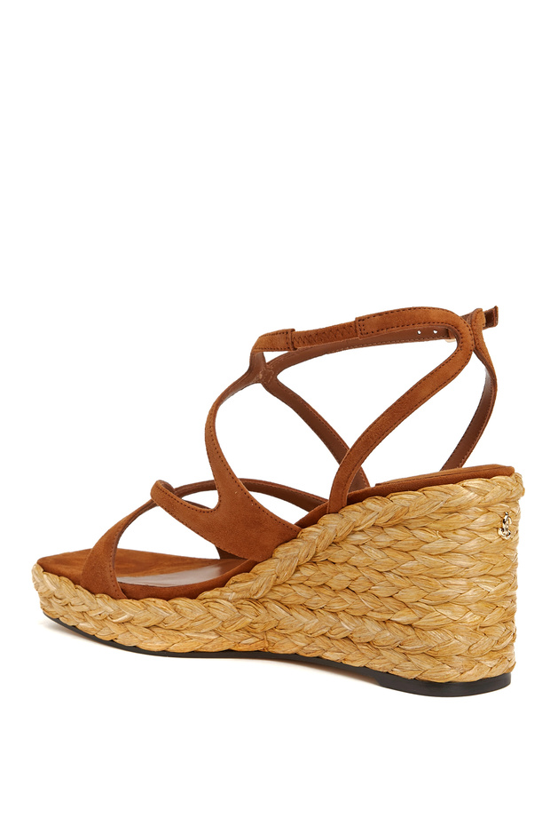 Ayla Taba Kadın Deri Espadril - 3