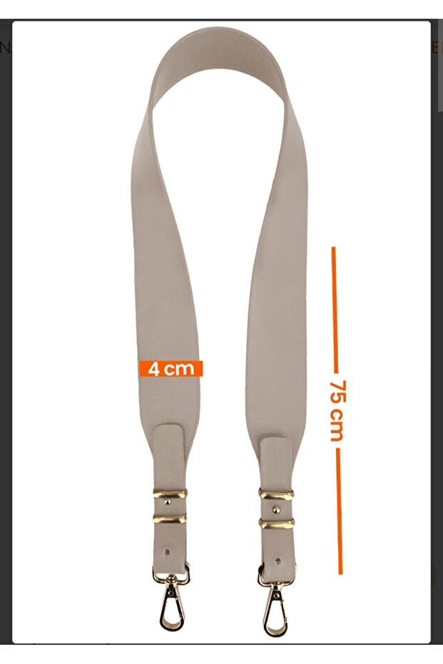 75 cm Leather Belt Bag Strap with Salpa