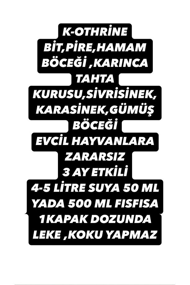 K Othrine 500ml Kullanıma Hazır Sprey Bit Pire Hamamböceği Karınca - 2