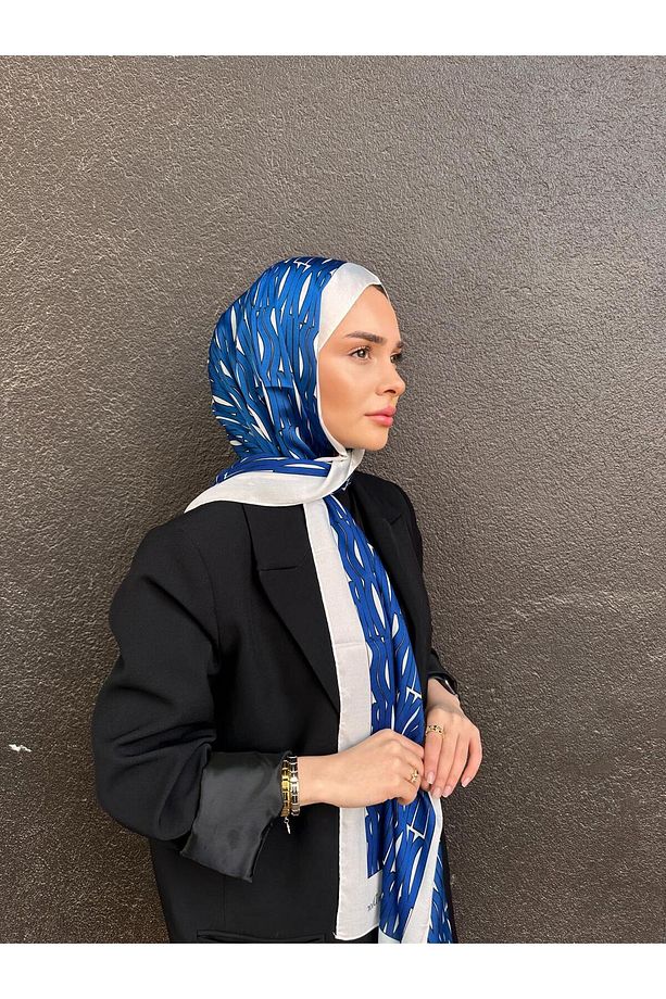 Yeni Desen A Kalite Vual İpek Şal Cd Desen - 1