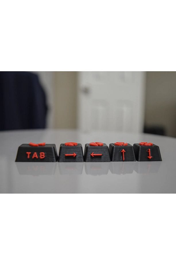 Valorant Keycaps Mekanik Klavye Tuşu - 6 Adet - 3