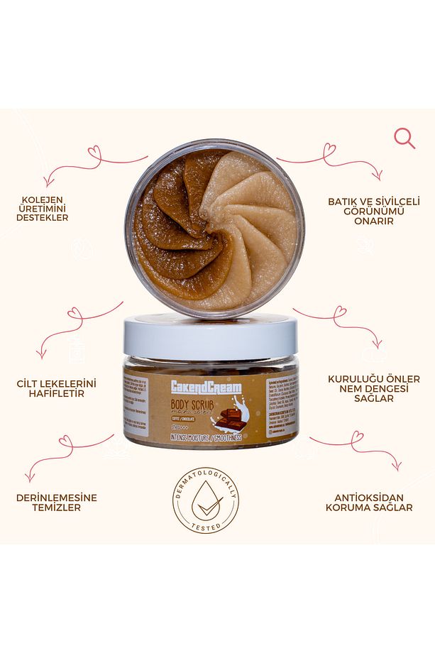 Mocha Sorbet | Kahve ve Çikolata İçerikli Onarıcı Scrub - 2