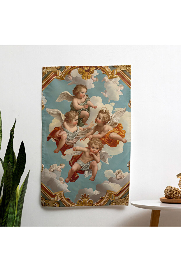 Classic Pop Art Wall Drape - 100% Cotton and Polyester Fabric, Vibrant Colors, Bedroom,