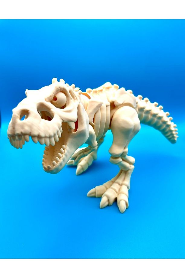 Dinozor Oyuncağı, Gerçekçi T-Rex Modeli - Büyük Boy - 1