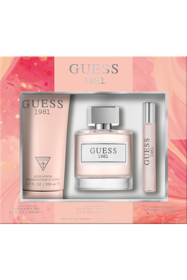 Gift Set جس 1981 او دو تواليت 100ml + Body Milk 200ml + أو دو تواليت 15ml