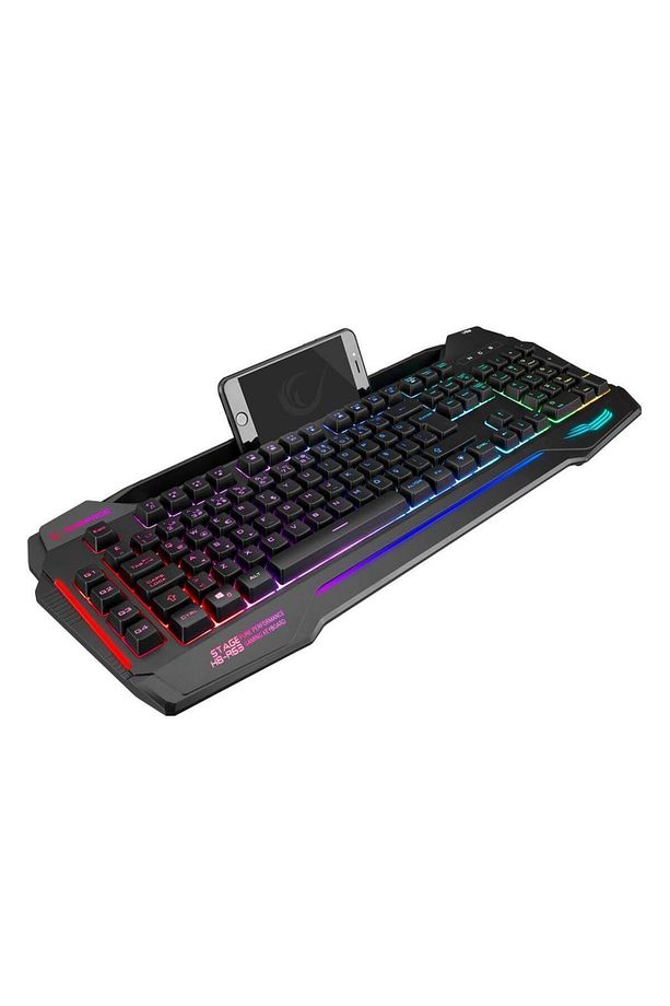 KB-R63 STAGE Makrolu Klavye SMX-R63 RGB Mouse + Mousepad 3lü OYUNCU SETİ - 3