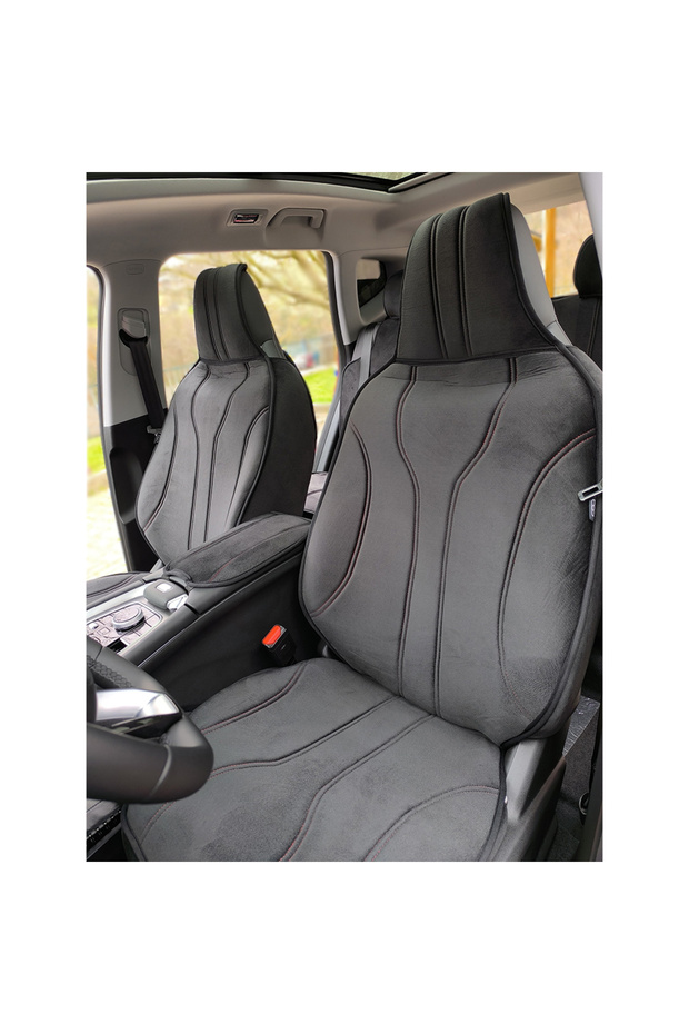 غطاء مقعد Chery Tiggo 7 Pro Max الخاص بالسيارة من سلسلة Luvi 2024-بعد الأحمر