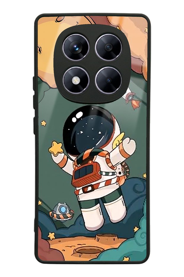 Xiaomi Redmi Note 14 Pro 5g Anime Astronaut Design Glossy Phone Case