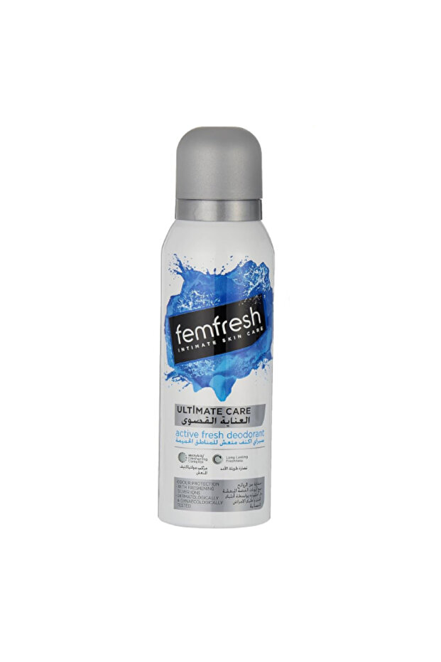 Active Fresh Deodorant For Intimate Skin, 125ml