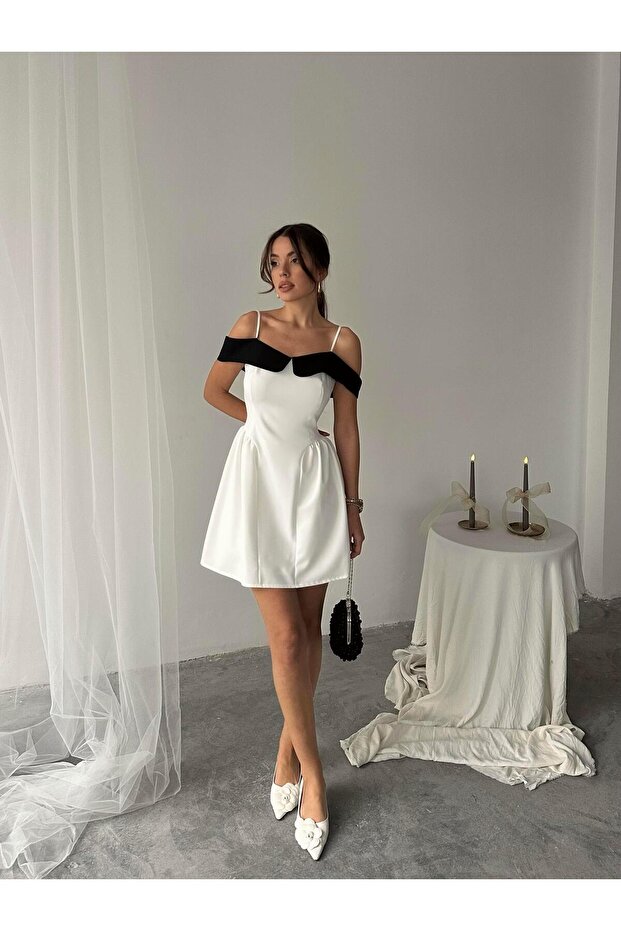 Cirilo Mini Atlas Elbise - 1