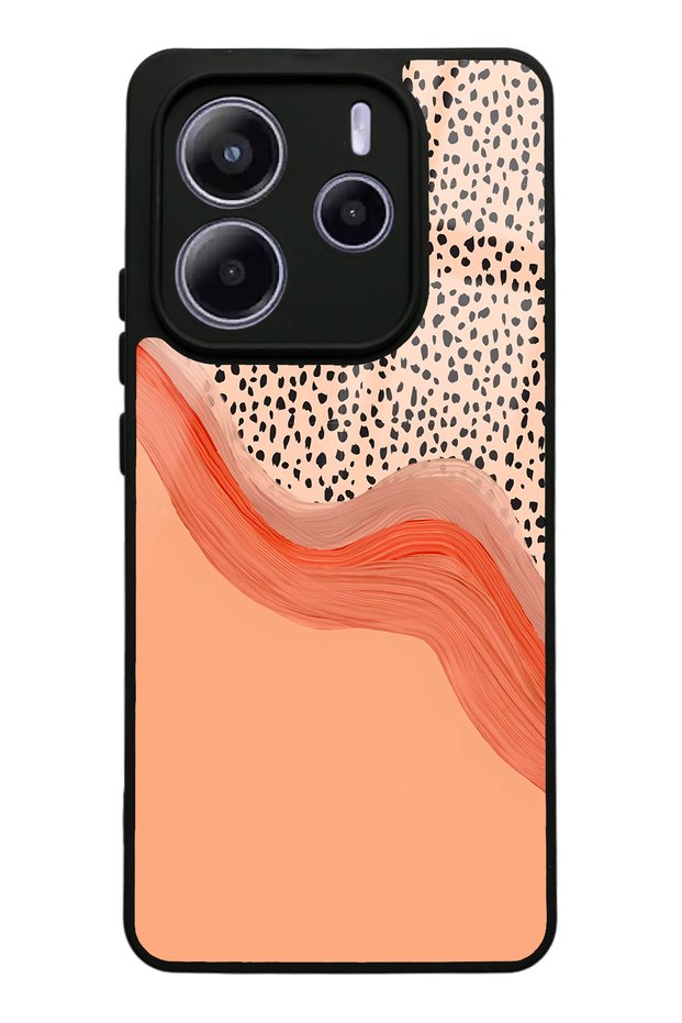 Xiaomi Redmi Note 14 4g Glossy Phone Case with Nude Spotted Design