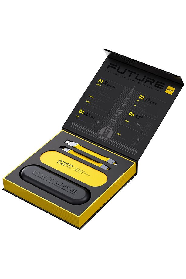 The Future 4-in-1 Type-c To Type-c 240w 40gbps Pd3.1 Usb4 8k Süper Hızlı Şarj-data Kablo Seti - 2