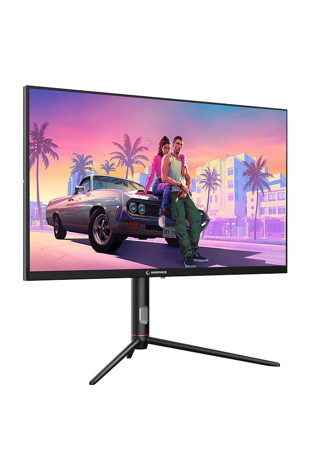 GLACIER GL27R180Q 27 180Hz 1ms AUO IPS QHD 2K AdaptiveSync RGB Pivot Siyah Flat Oyuncu Monitörü - 2