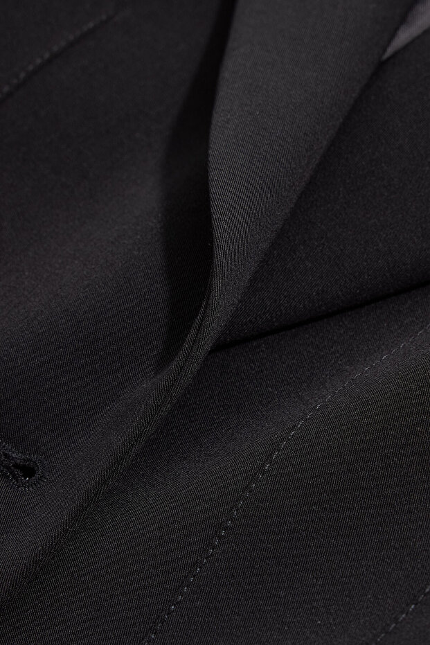 SİYAH DÜĞMELİ CEKET - 4