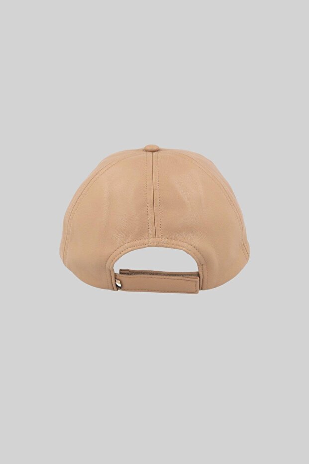 Kadın Şapka Bej - 3