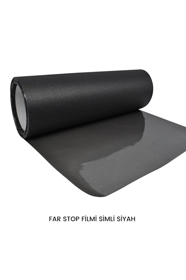Foil Far Stop Film 30 Cm. X 10 Mt. Silvery Black