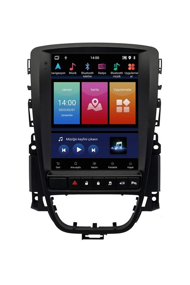Opel Astra J Android Multimedya Sistemi (2010-2019) cadence 4/64 tesla - 1