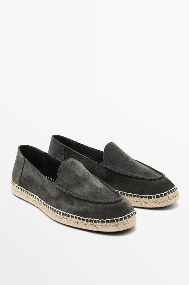 Burnu dikişli espadril - 2