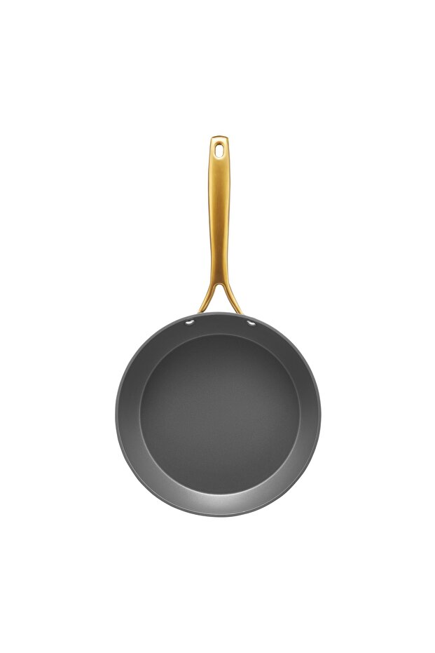 Universal frying pan 20cm, Qualum Basic coating, gray, Glam - 2